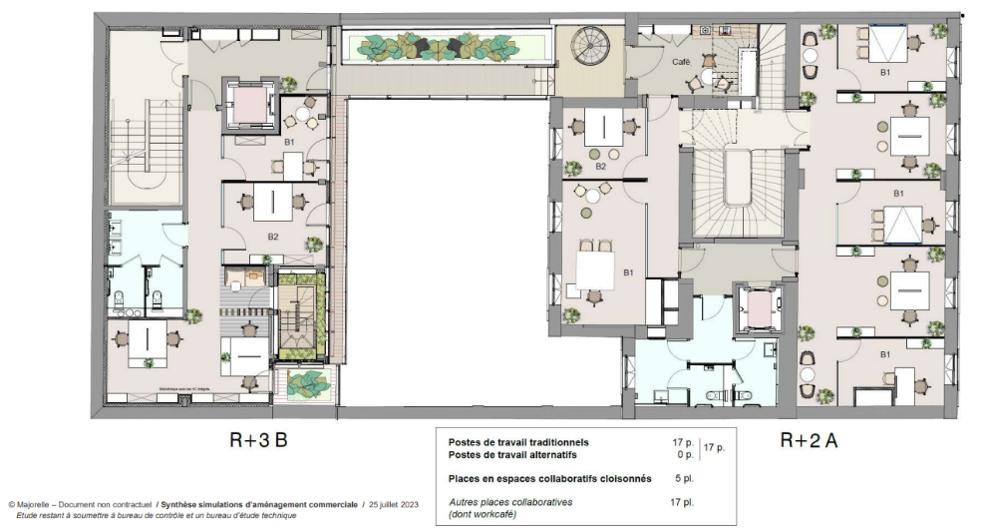Bureau Paris 1925m² Location bureau Paris OLBUR2101090 5